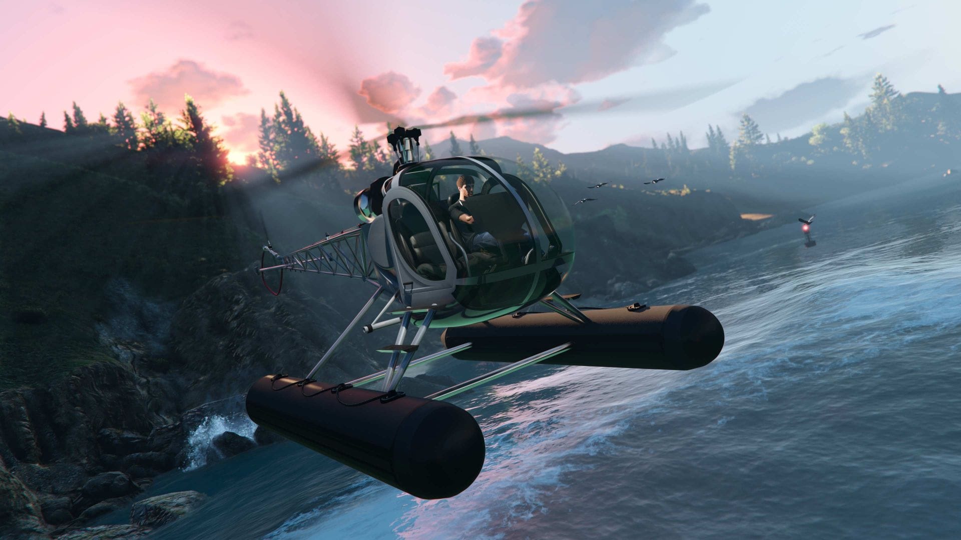 Enjoy the perks of Higgins Helitours' property in GTA Online (Image via Rockstar Games)