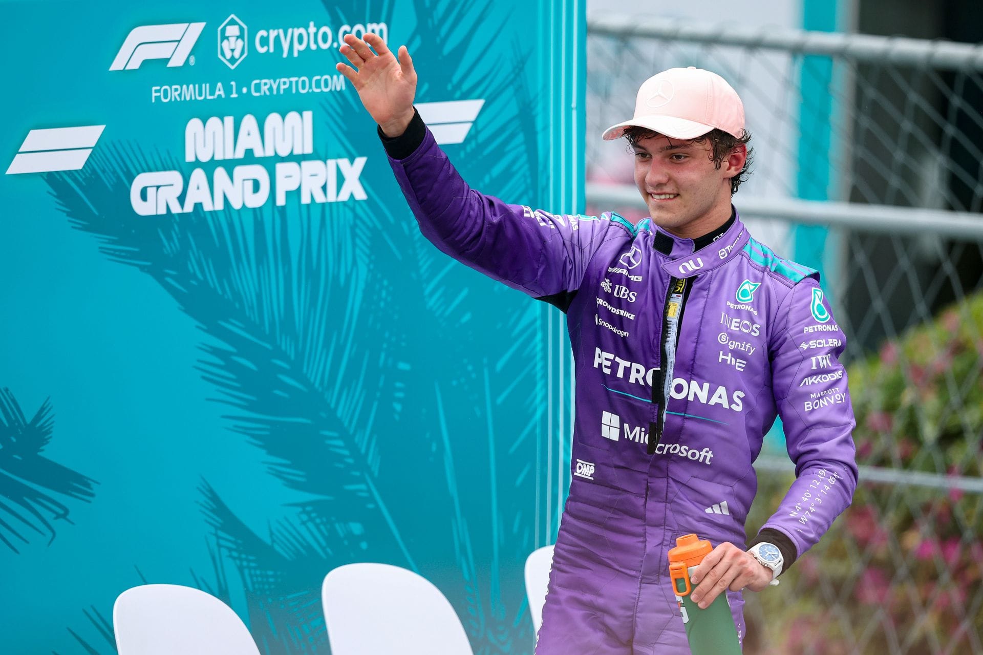 Kimi Antonelli at the Miami GP - Source: Getty
