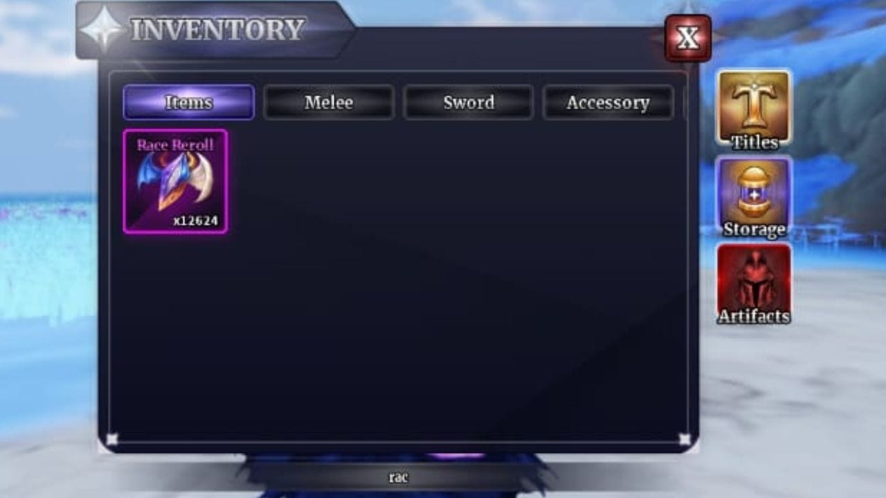 Race Rerolls (Image via Roblox)