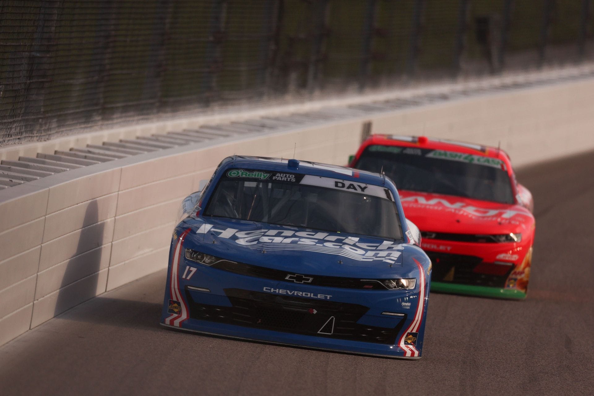 Corey Day and Justin Allgaier - NASCAR O'Reilly Auto Parts Series Kansas Lottery 300 - Source: Getty