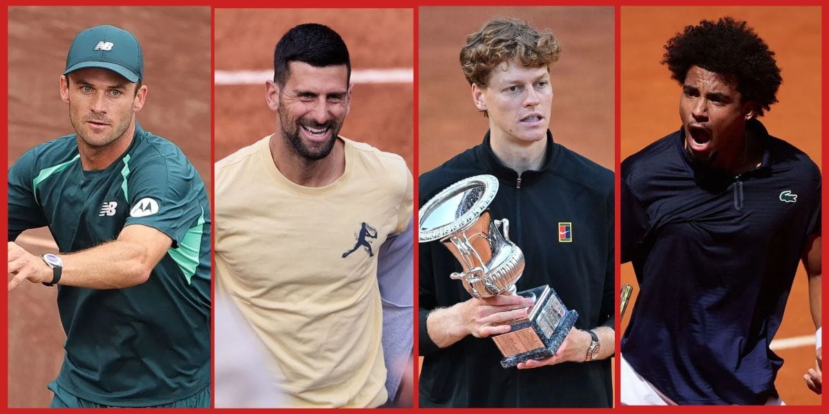 French Open 2026 Power Rankings: Men's singles ft. Jannik Sinner, Novak Djokovic, Tommy Paul