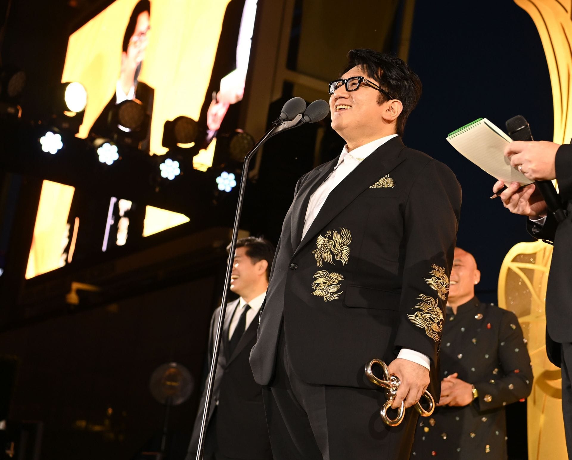 Bang Si-hyuk at Gold Gala 2024 - Program - Source: Getty