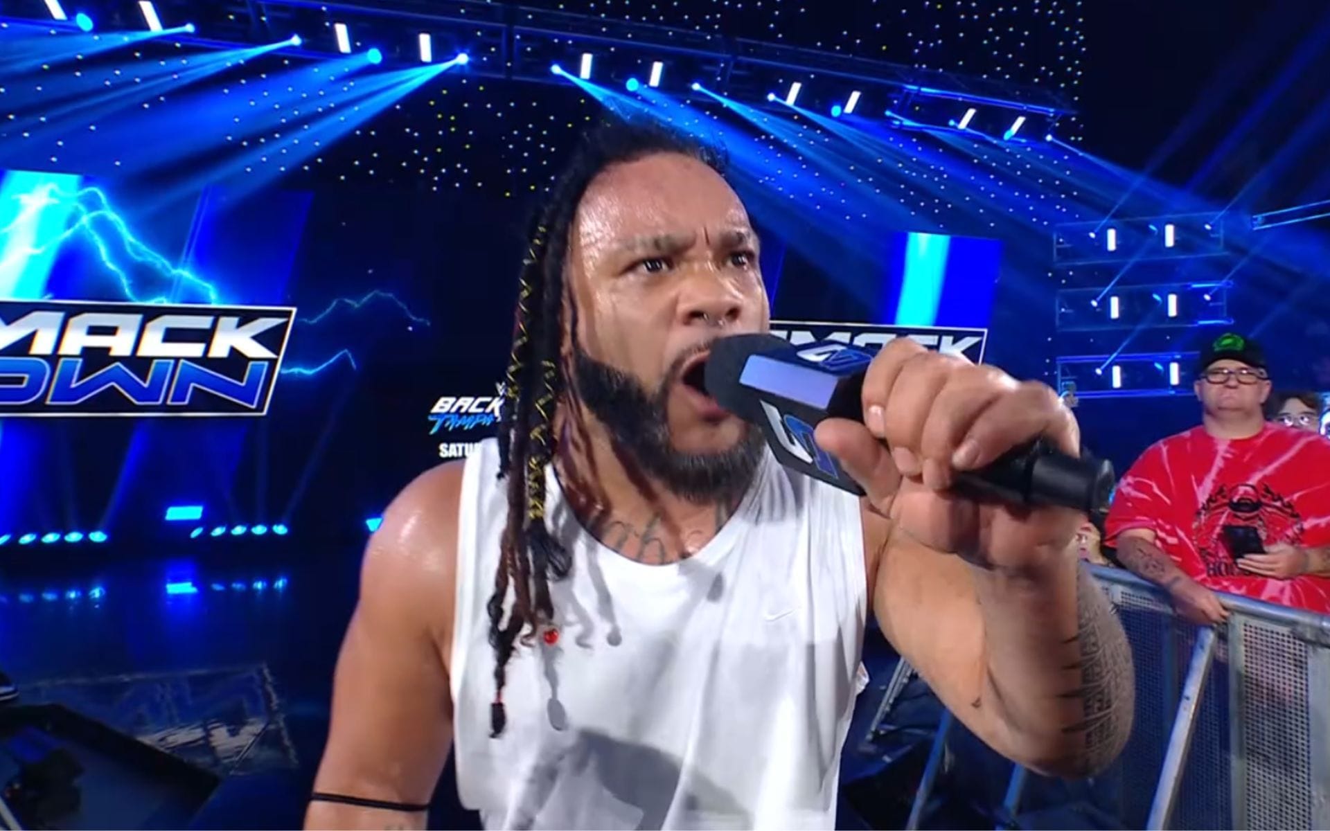 Jacob Fatu breaks out his new move again and destroys 6'8 superstar on WWE SmackDown