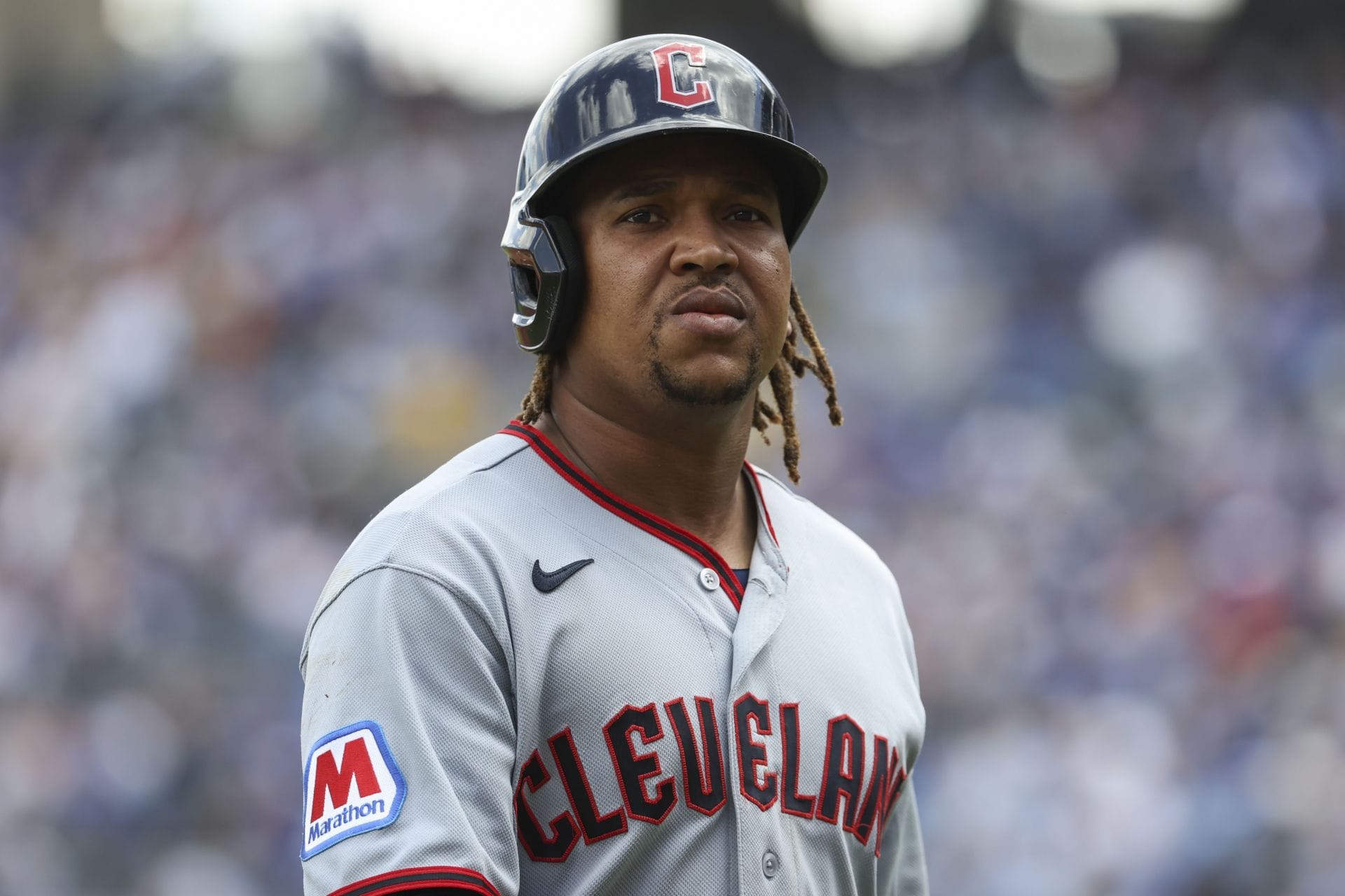 MLB: Jose Ramirez in action for the Cleveland Guardians - Source: Getty