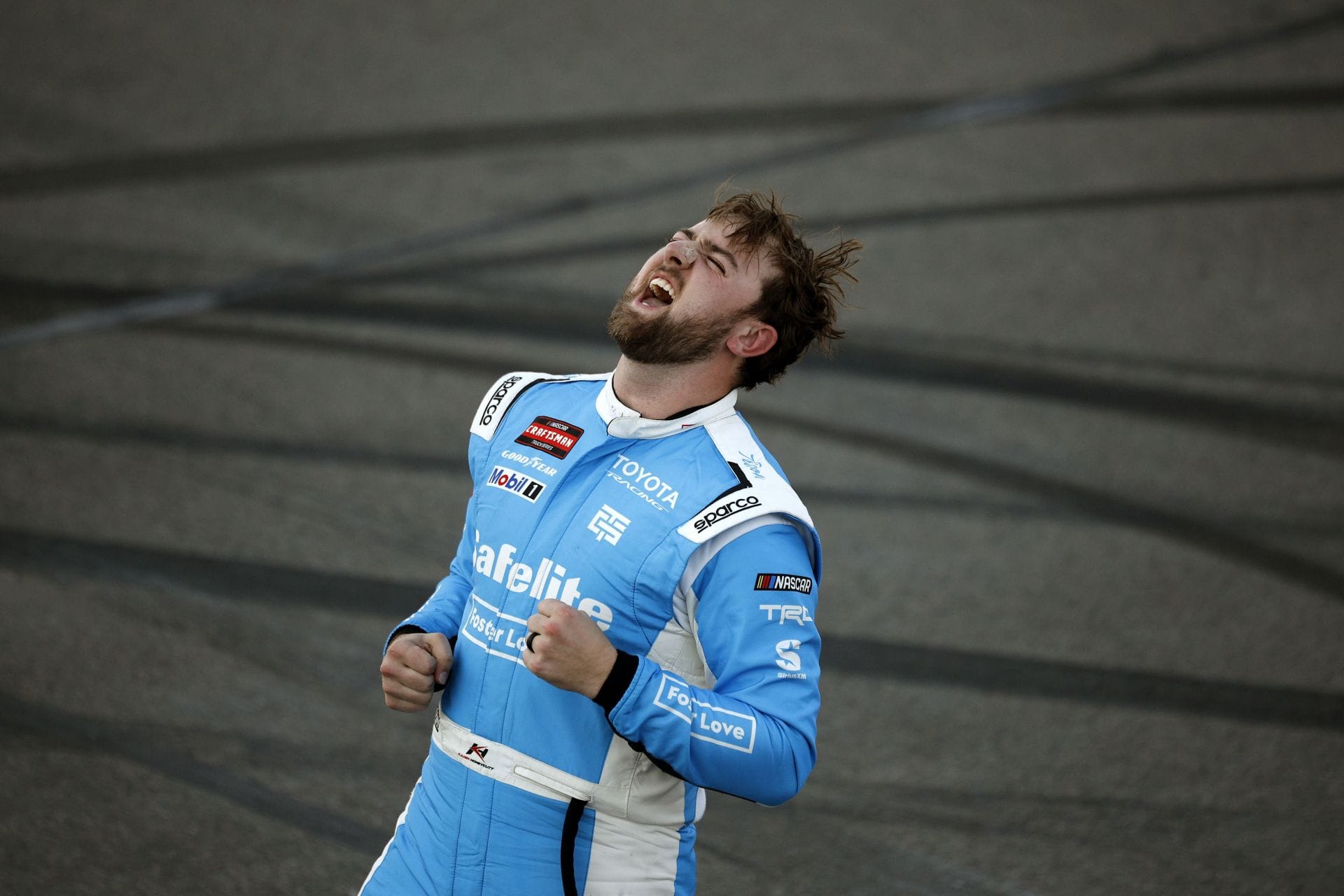 Kaden Honeycutt gets emotional as he pulls off a massive upset against Connor Zilisch, Shane van Gisbergen for first NASCAR Truck win