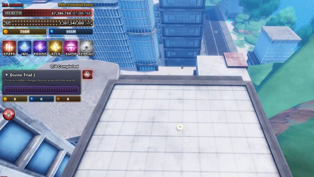 A Hidden Halo (Image via Roblox)