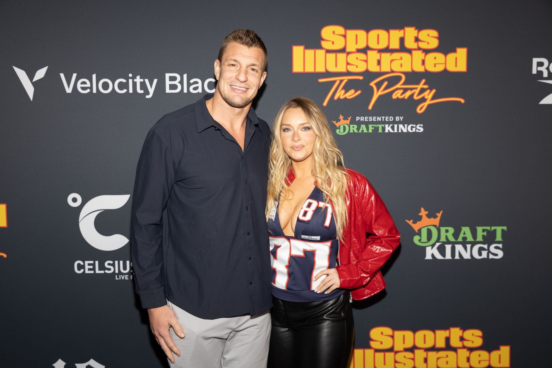 Rob Gronkowski and gf Camille Kostek turn heads at Kentucky Derby as SI Swimsuit model makes headlines for her outfit