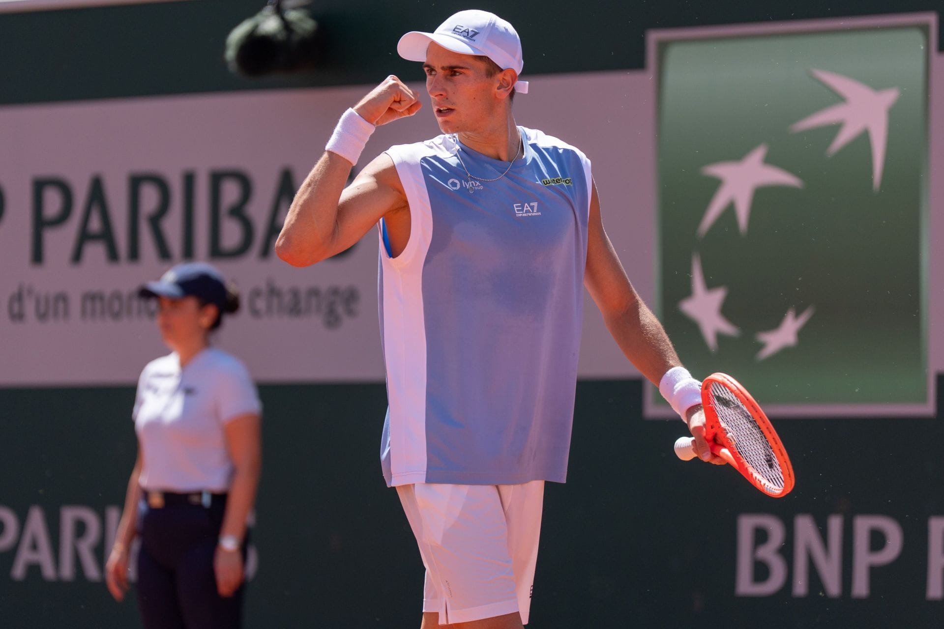 Matteo Arnaldi at the French Open 2026. (Source: Getty)