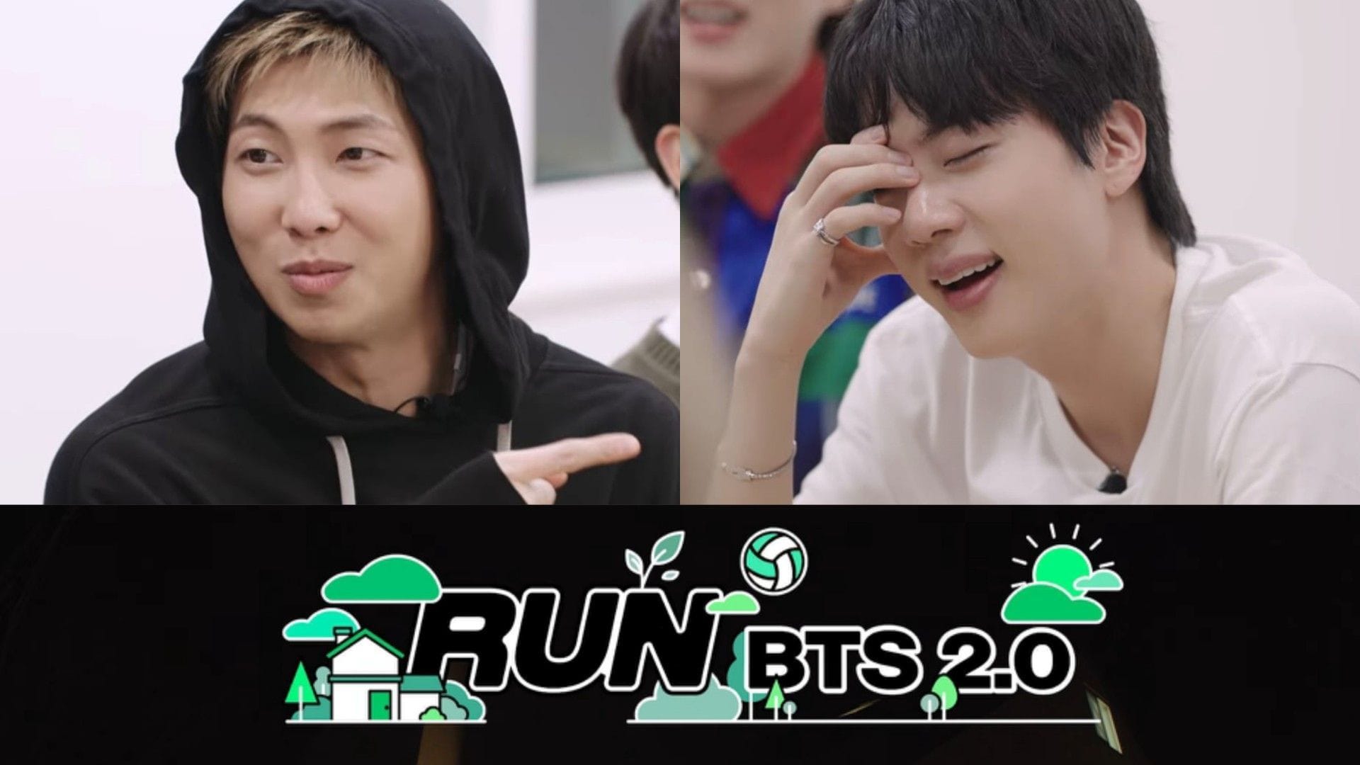 "The joke is not funny"- Fans split over RM's comment about Jin's age during BTS's Trip episode 2