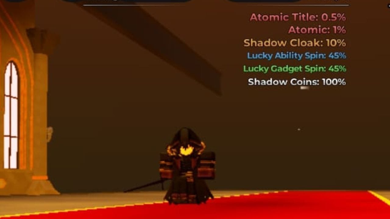The boss in the Shadow Garden Raid (Image via Roblox)