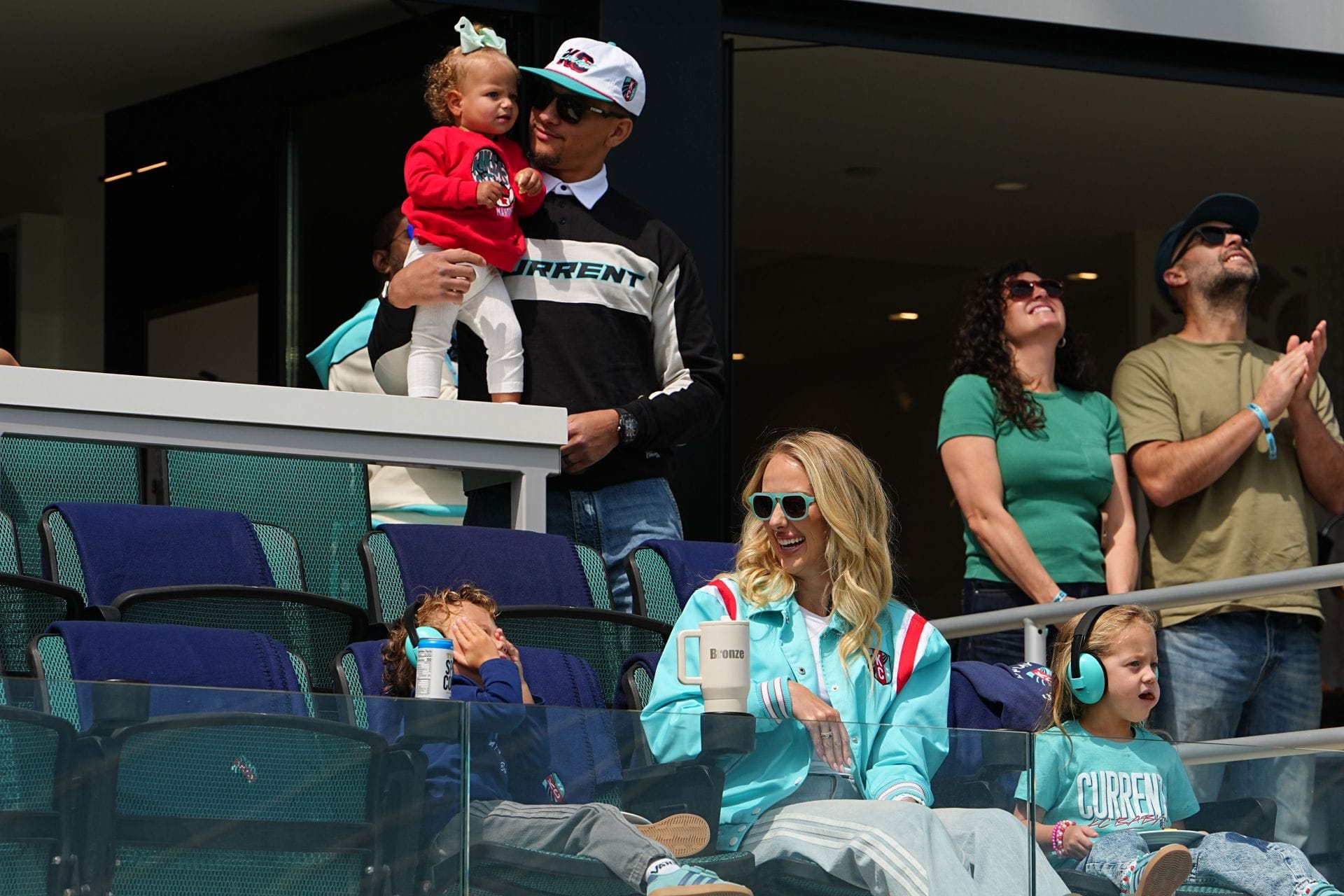 In Pics: Patrick Mahomes and wife Brittany enjoy family outing as Kansas City Current takes win over Portland 