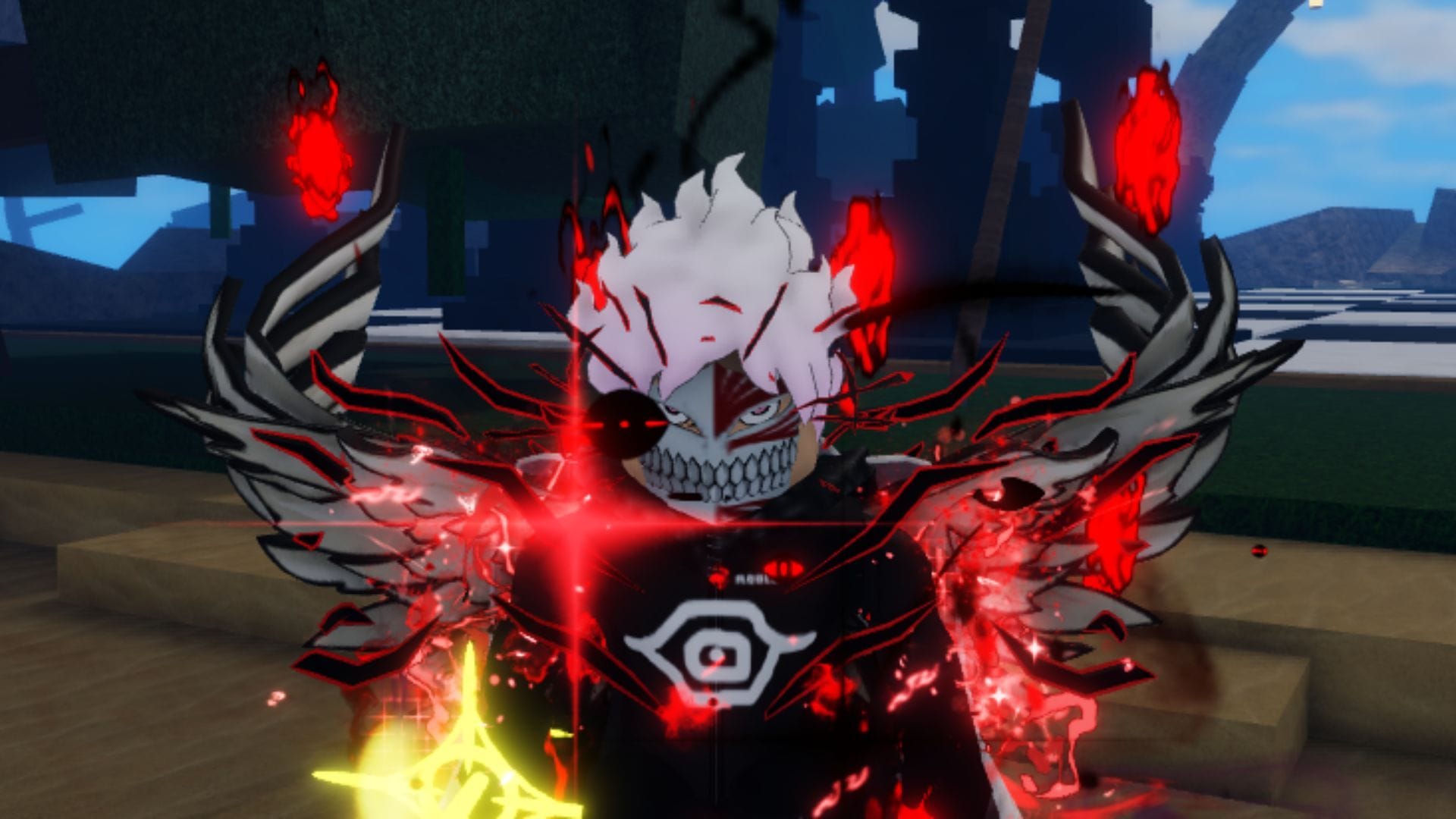 The Hollow Mask accessory (Image via Roblox)