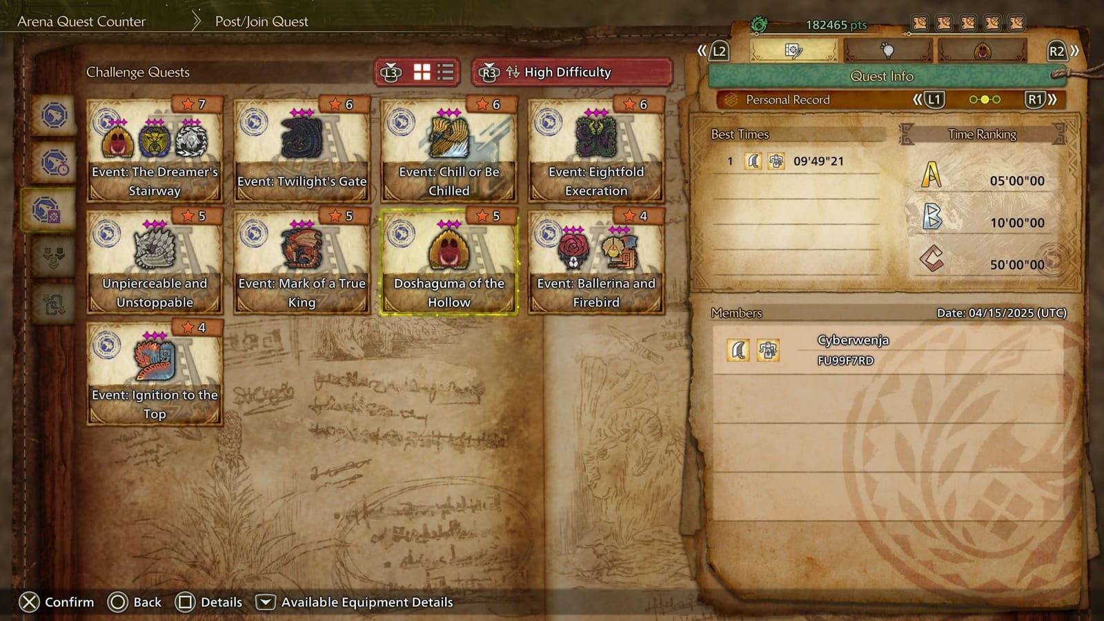 Monster Hunter Wilds: Doshaguma of the Hollow walkthrough (Arena Quest)