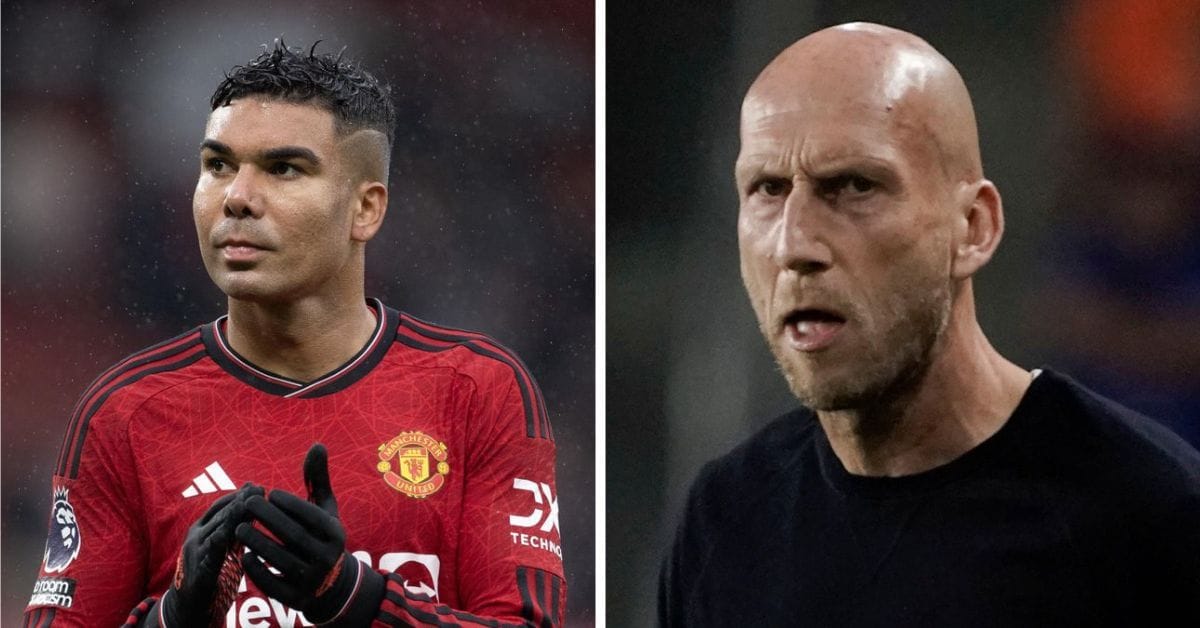 Jaap Stam names 2 players Manchester United need to bring in as replacements for Casemiro
