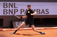 Jannik Sinner in action at the 2026 Italian Open (Source: Getty)