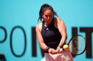 Daria Kasatkina in action at the 2026 Madrid Open (Source: Getty)