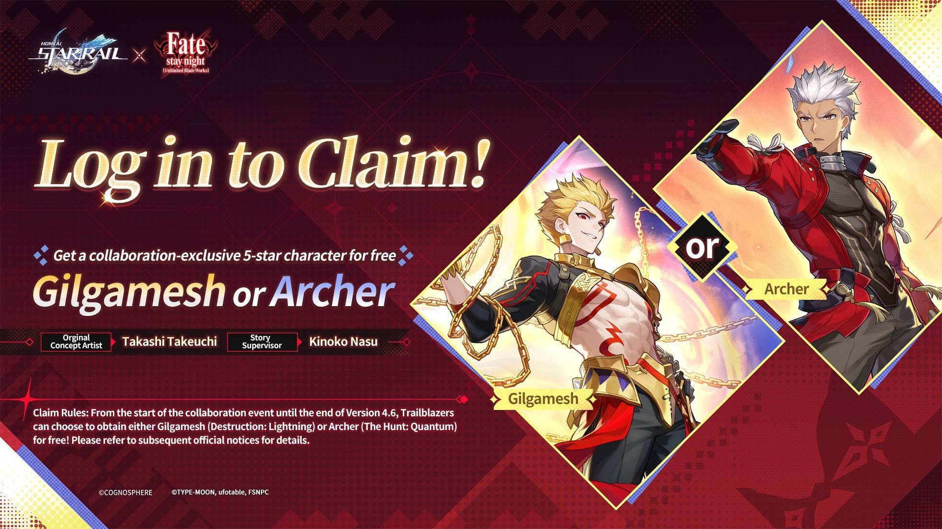 HSR x Fate second collab was announced in the latest livestream (Image via HoYoverse)