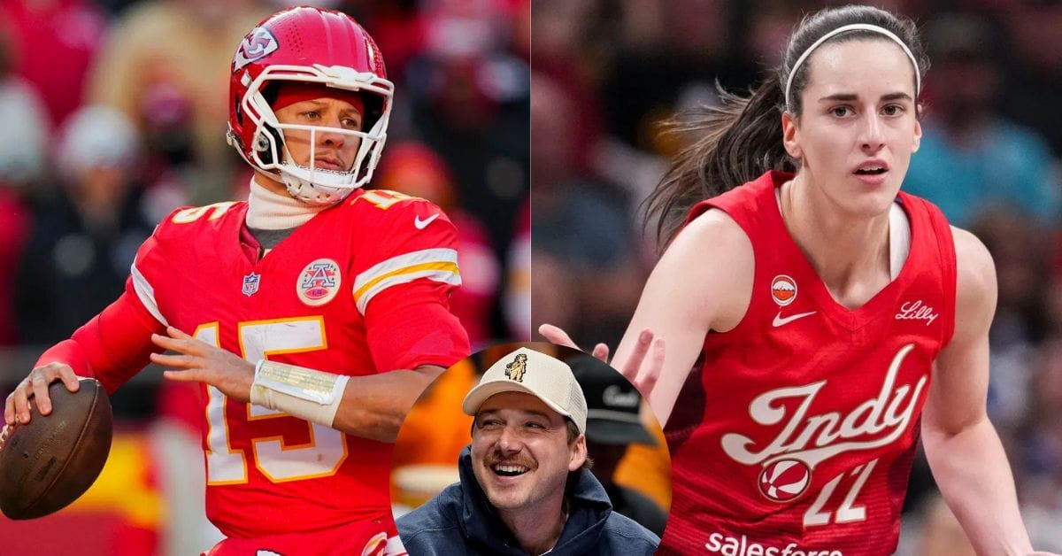 Patrick Mahomes dragged in Caitlin Clark-Morgan Wallen controversy amid "anti-white" bigots outraged at WNBA star