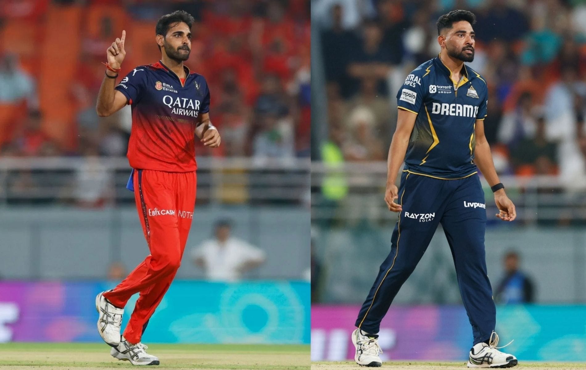 Mohammed Siraj vs Bhuvneshwar Kumar - Comparing their stats after 124 matches ahead of IPL 2026 final