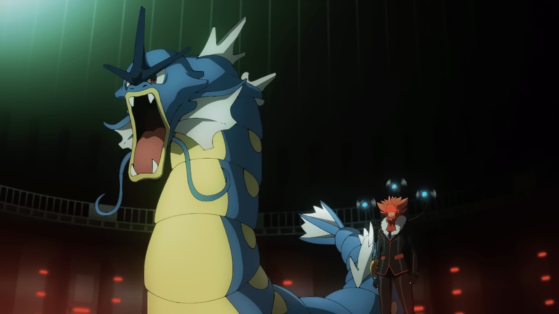 Gyarados as seen in the anime (Image via The Pokemon Company)