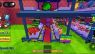 Several good Brainrots placed on a base (Image via Roblox)