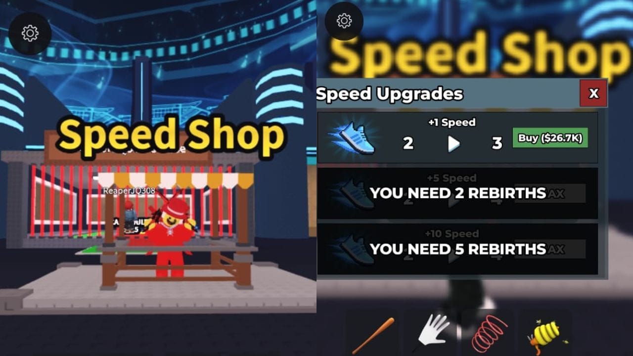The Speed Shop (Image via Roblox)