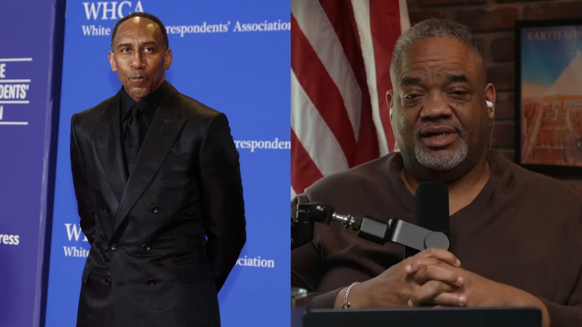 "Male version of Jasmine Crockett": Jason Whitlock doesn't mince words about Stephen A Smith after ESPN host's appearance on Cam Newton's podcast