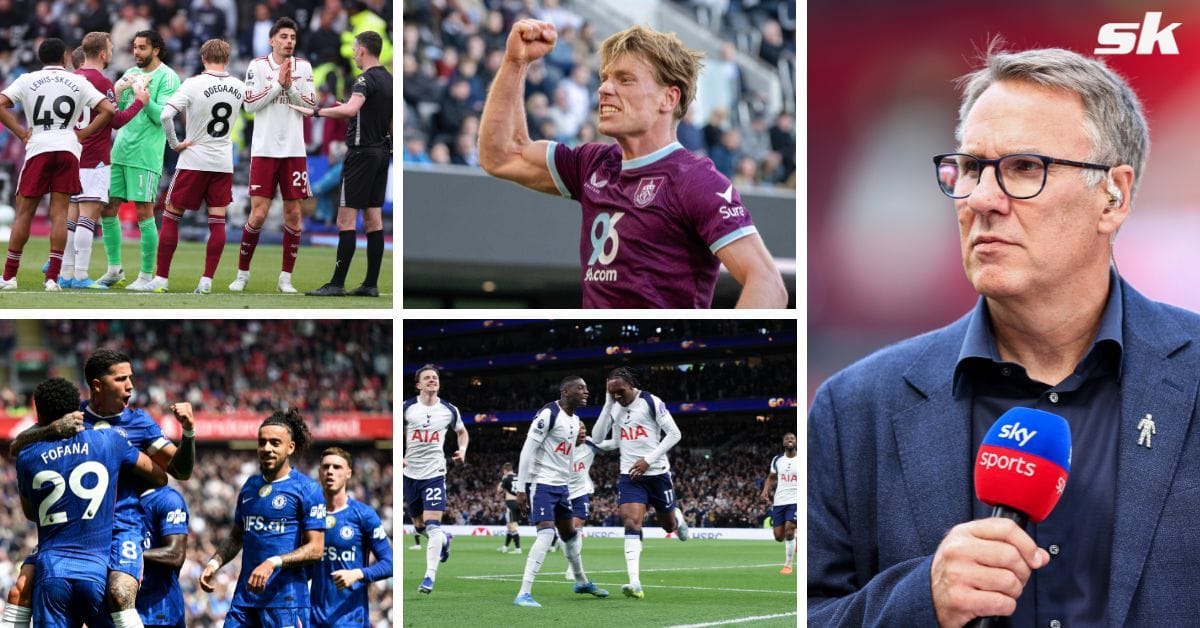 Paul Merson predicts Arsenal vs Burnley, Chelsea vs Tottenham and other Premier League GW37 fixtures