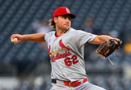 MLB: Kyle Leahy in action for the St. Louis Cardinals - Source: Getty