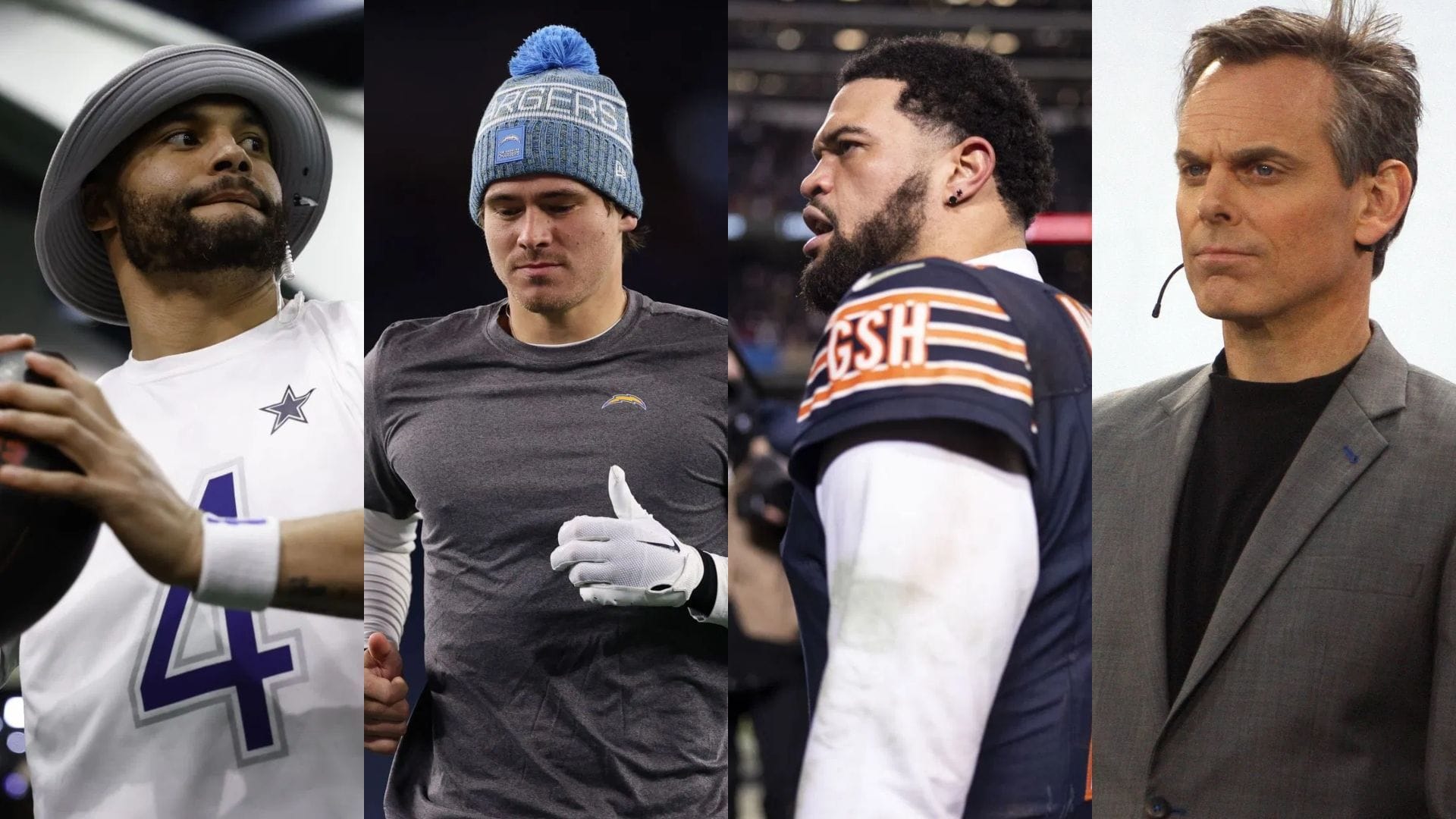 "No way Caleb Williams and Justin Herbert are better than Dak Prescott": NFL fans rip Colin Cowherd's top 10 QB list ahead of schedule release