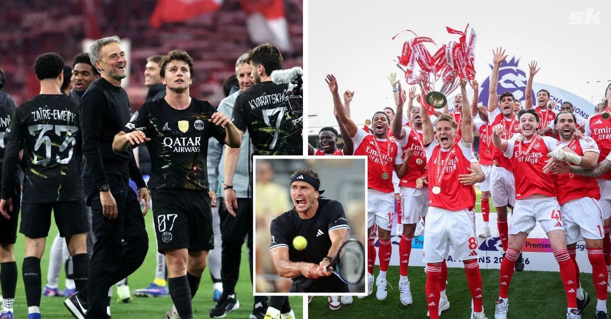 "I love to watch them" - Alexander Zverev chooses who among PSG and Arsenal he wants as Champions League winners