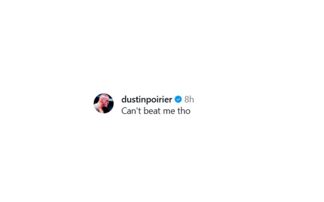 Dustin Poirier gives four-word reaction after being ranked "whack" by ...