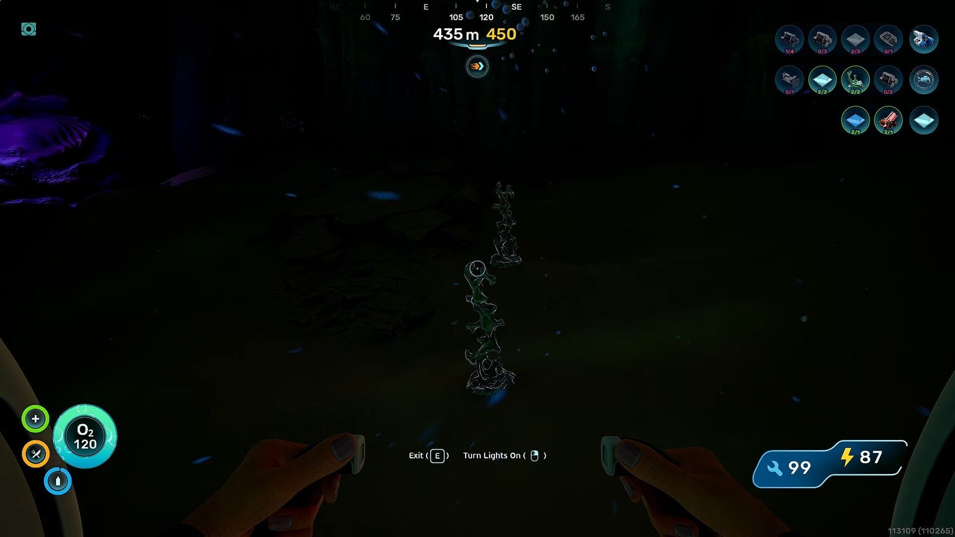 Conduit Crystal in Subnautica 2 (Image via Unknown Worlds Entertainment || YouTube/@SiNKiLLeR_)