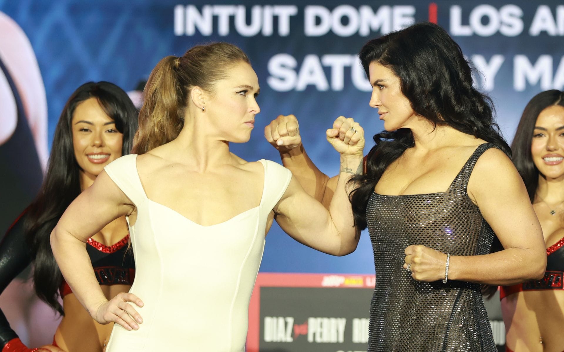 What time does Ronda Rousey vs. Gina Carano start? Here's all you need to know about the location, streaming and fight card