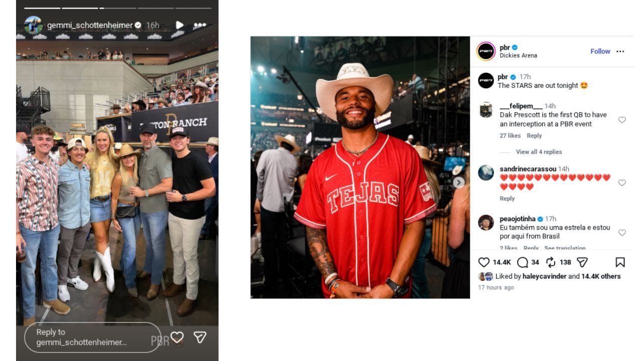 Caitlan Rance Dak Prescott allegedly snapped with Sarah Jane Ramos' bridesmaid ...