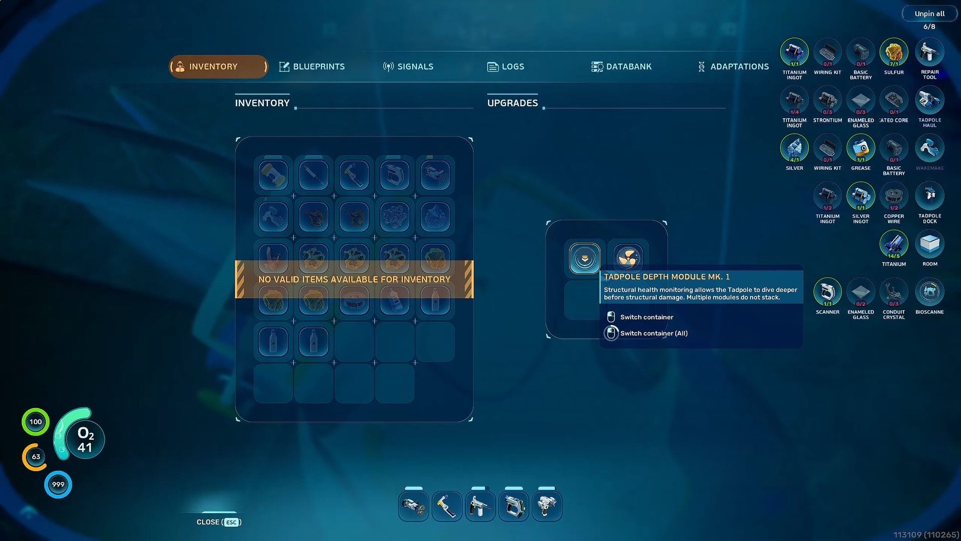 Tadpole Depth Module Mk I (Image via Unknown Worlds Entertainment || YouTube/@SiNKiLLeR_)