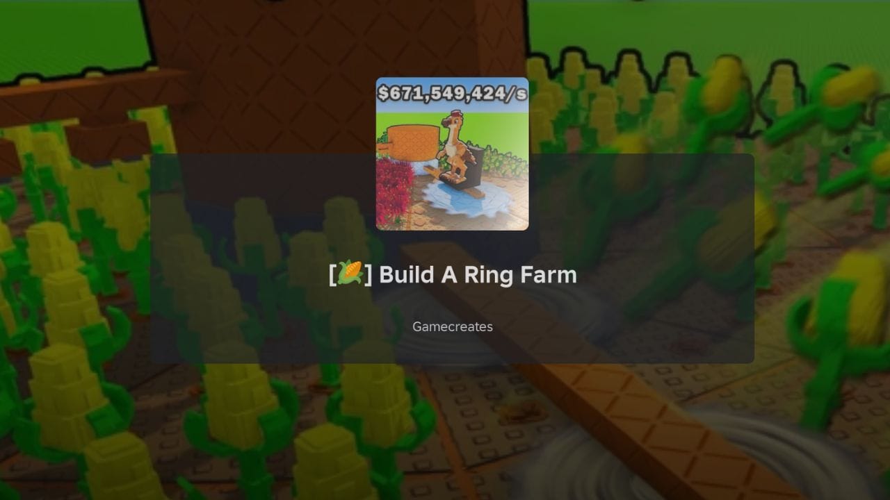 Build a Ring Farm Plant Rush Event guide