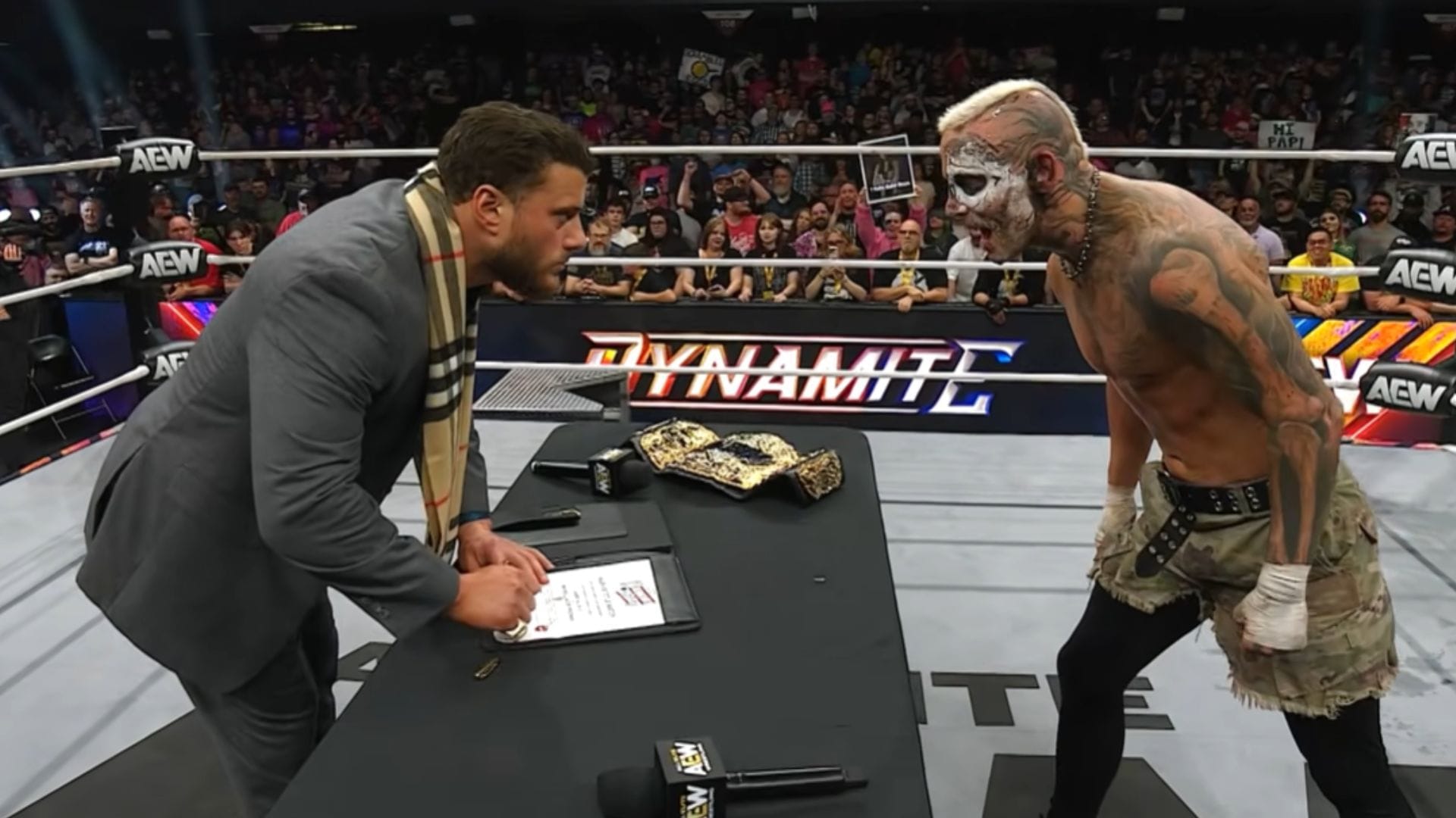 Darby Allin vs MJF World Title vs Hair is official for Double or Nothing 2026 (Image via YouTube @AEW) 