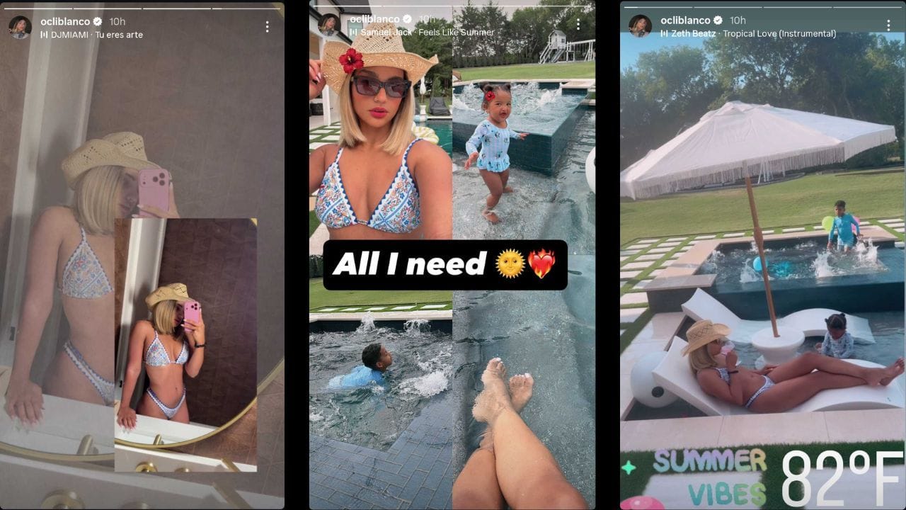 Screenshots of Oclenny Bianco's Instagram Stories (Images via Instagram.com/@ocliblanco IG Stories)
