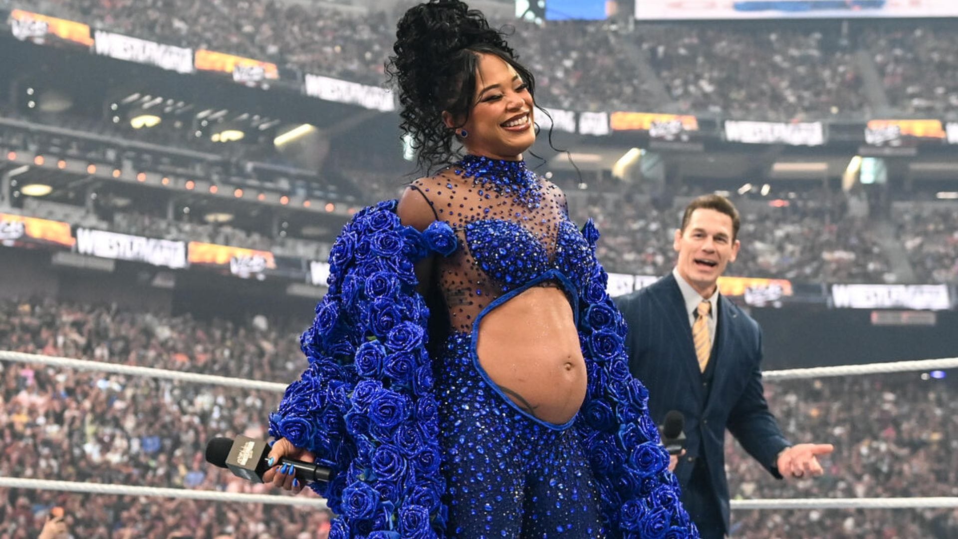 Bianca Belair shares unseen intimate pregnancy photos