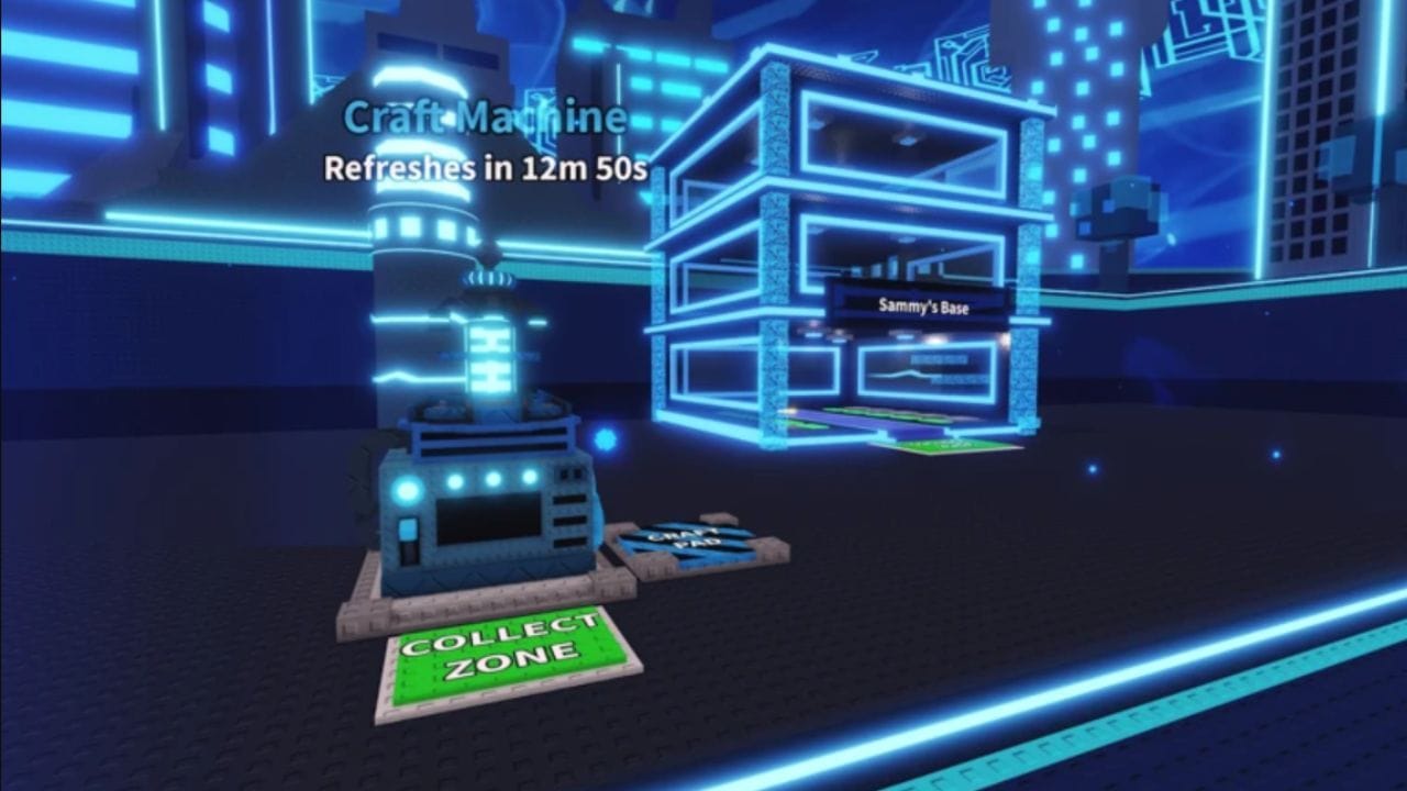 The Cyber Craft Machine (Image via Roblox)