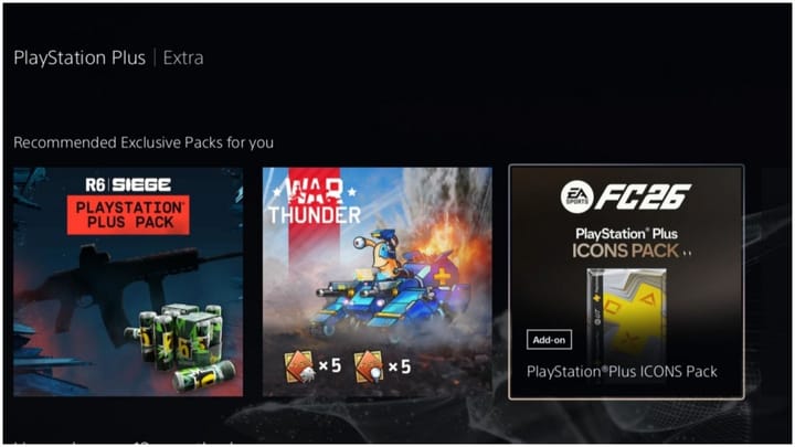 How to get a free EA FC 26 Icons pack on PlayStation?