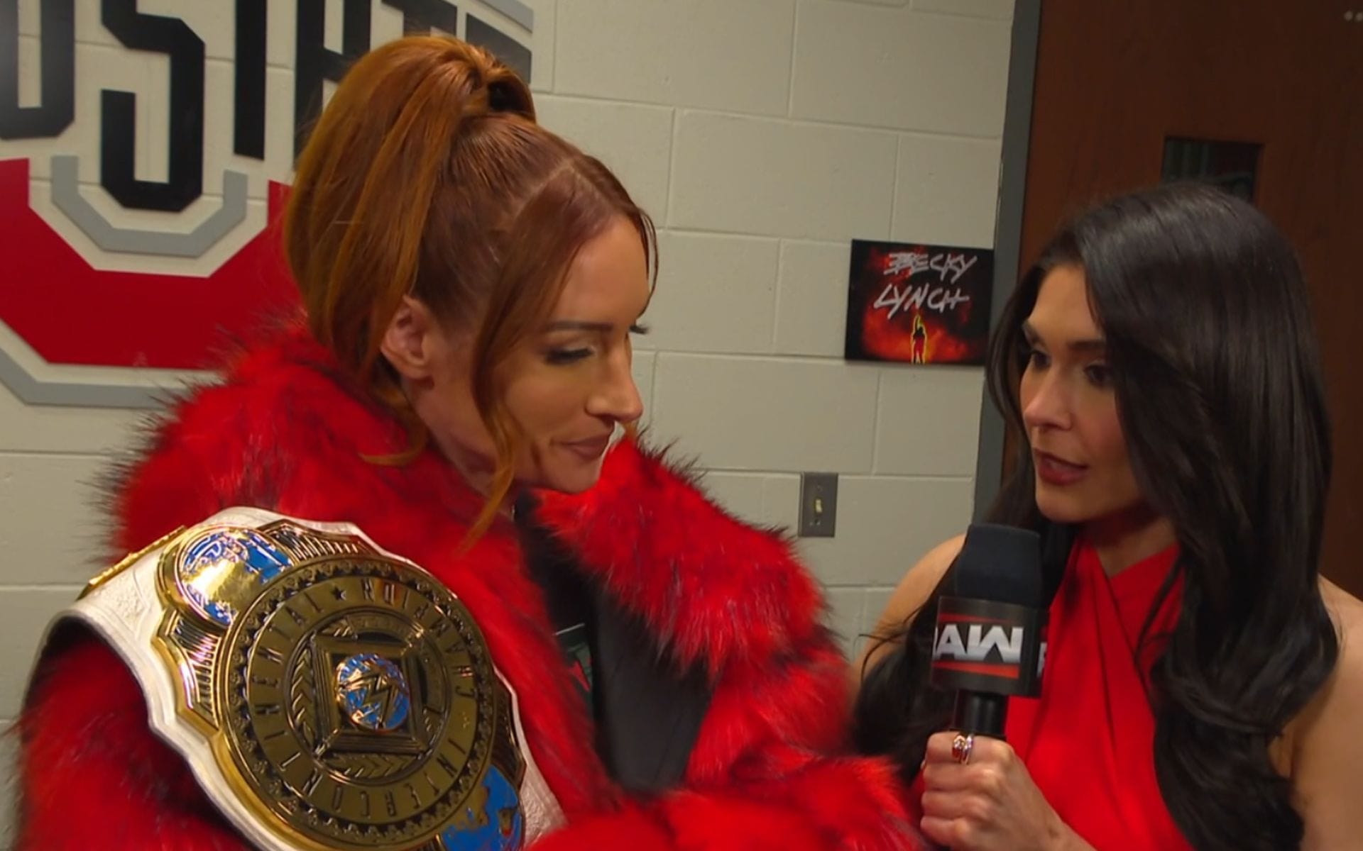 Becky Lynch says popular star's time is running out as minor injuries are confirmed