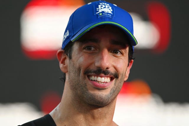 Daniel Ricciardo turns heads as he makes an appearance at the Indy 500 race
