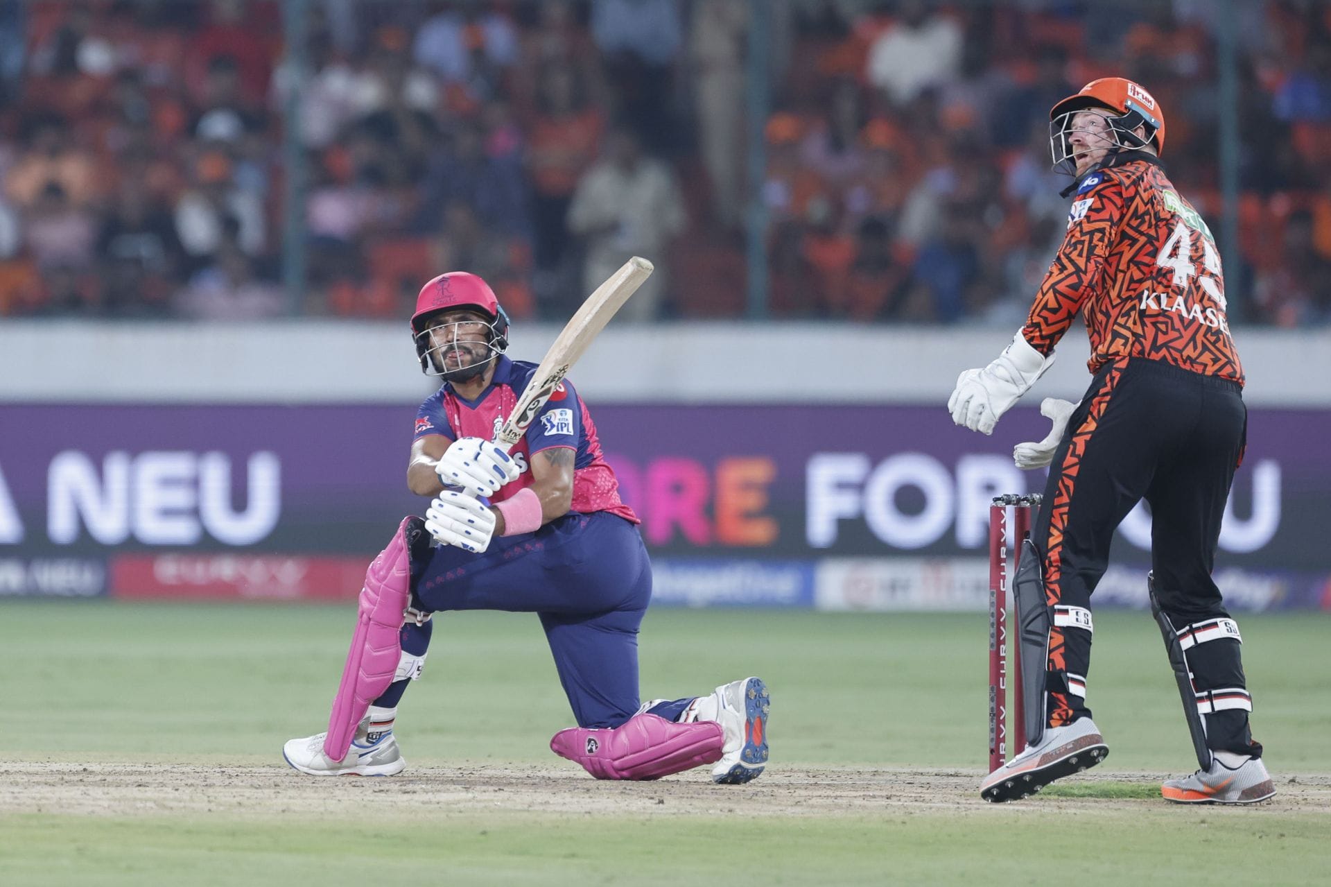 Dhruv Jurel perishes to Praful Hinge right after bringing up a 20-ball 50 with a sublime six over deep point in SRH vs RR IPL 2026 Eliminator [Watch]