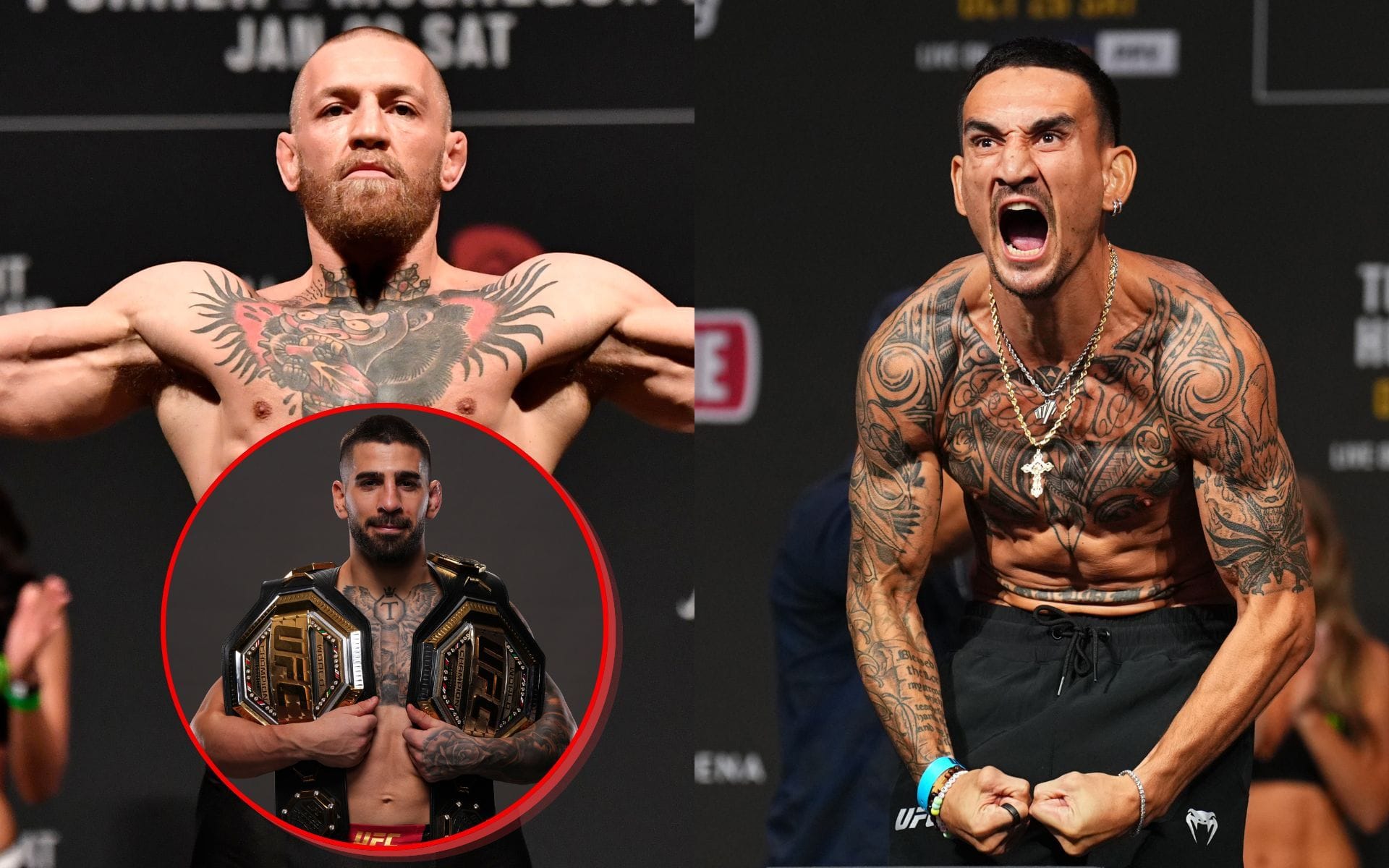 "That suits me best" - Ilia Topuria predicts Conor McGregor vs. Max Holloway 2