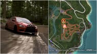 Sekibe dirt track is great for sliding with ease (Image via Xbox Game Studios || Sportskeeda)