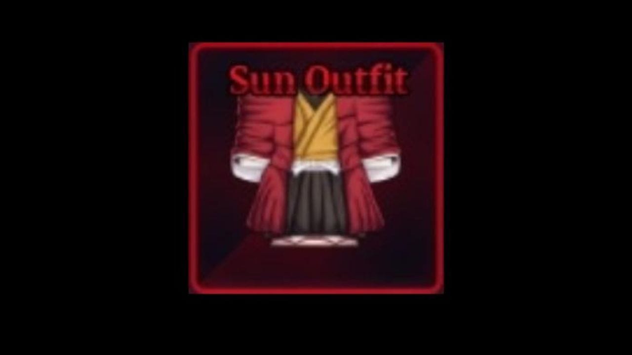 The Sun Outfit (Image via Roblox)
