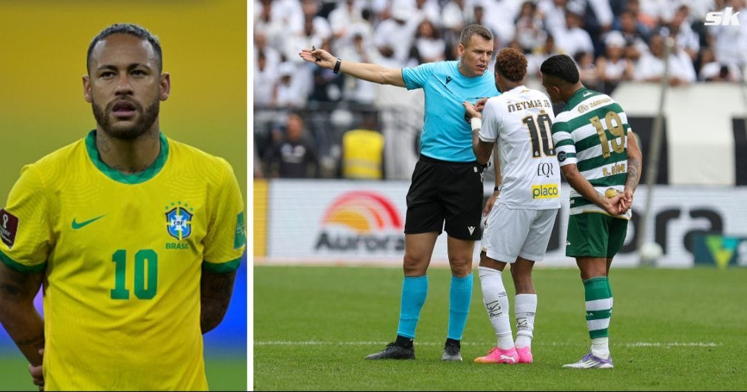 Neymar Jr involved in bizarre substitution gaffe for Santos one day before Brazil's 2026 FIFA World Cup squad announcement