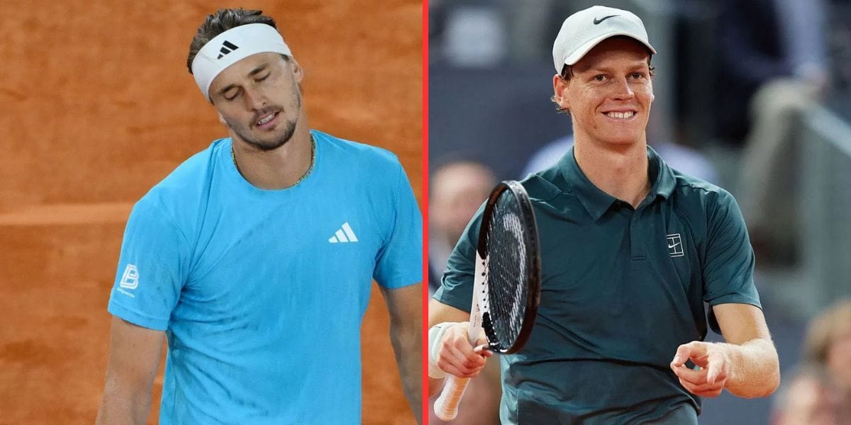 "Alexander Zverev has completely lost his mind" - Tennis world in shambles as Jannik Sinner wins Madrid Open final first set in 25 minutes